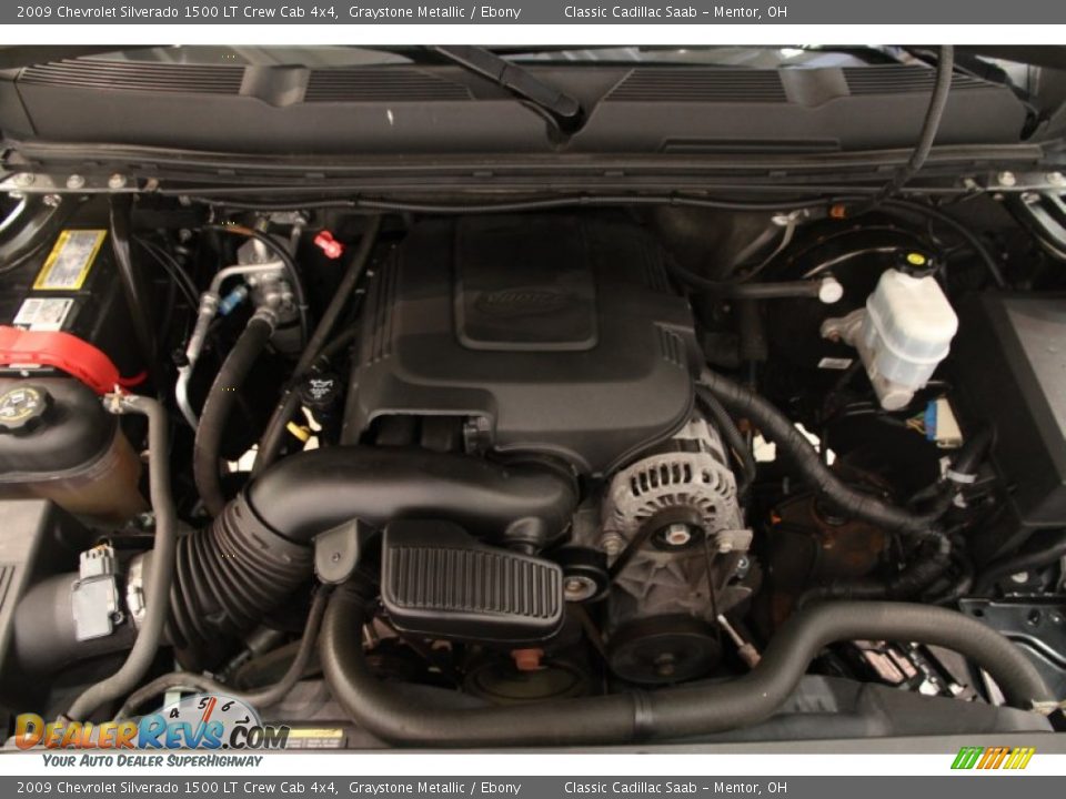 2009 Chevrolet Silverado 1500 LT Crew Cab 4x4 4.8 Liter OHV 16-Valve Vortec V8 Engine Photo #13