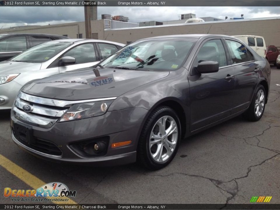 2012 Ford Fusion SE Sterling Grey Metallic / Charcoal Black Photo #3
