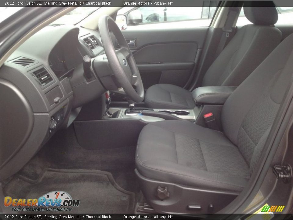 2012 Ford Fusion SE Sterling Grey Metallic / Charcoal Black Photo #7