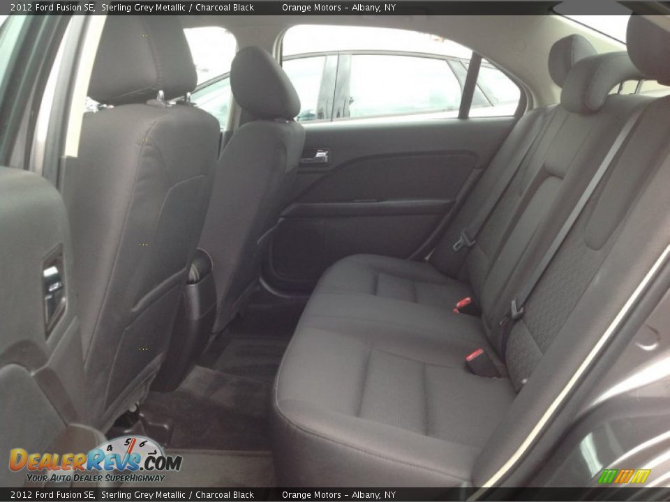 2012 Ford Fusion SE Sterling Grey Metallic / Charcoal Black Photo #18