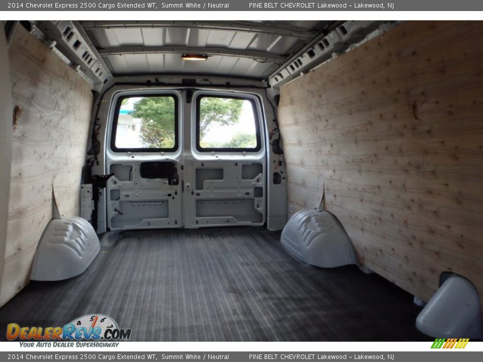 2014 Chevrolet Express 2500 Cargo Extended WT Summit White / Neutral Photo #12
