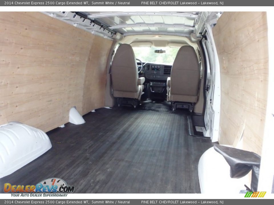 2014 Chevrolet Express 2500 Cargo Extended WT Summit White / Neutral Photo #14