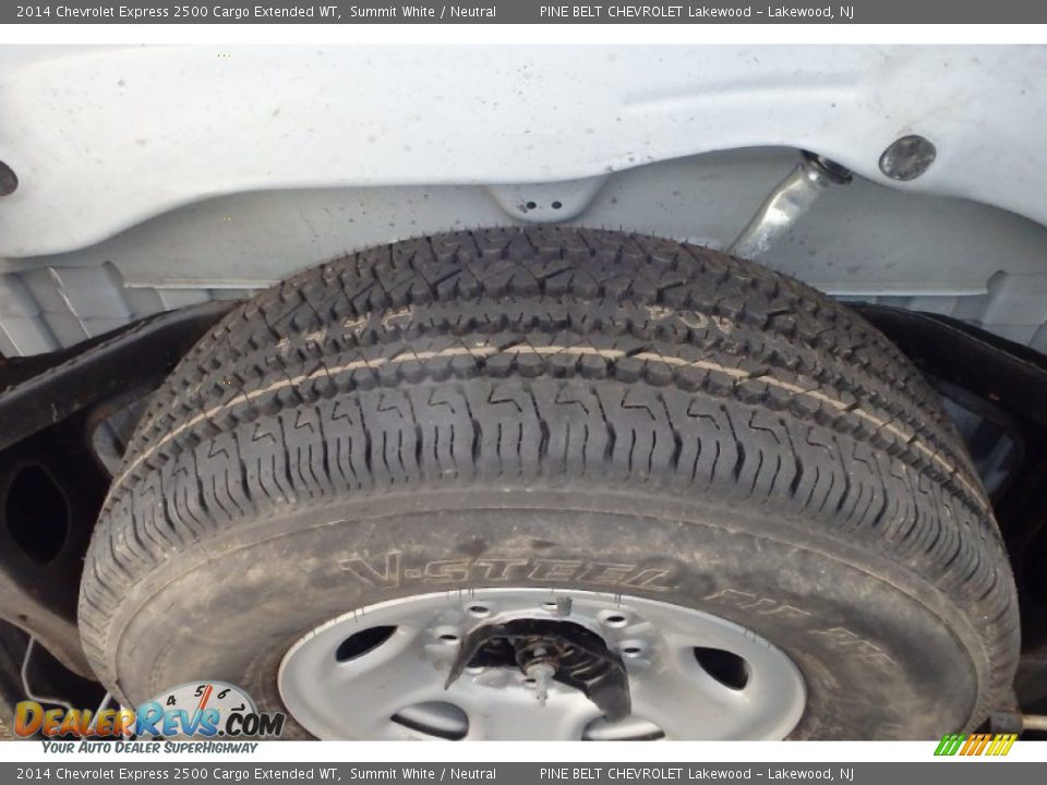 2014 Chevrolet Express 2500 Cargo Extended WT Summit White / Neutral Photo #23