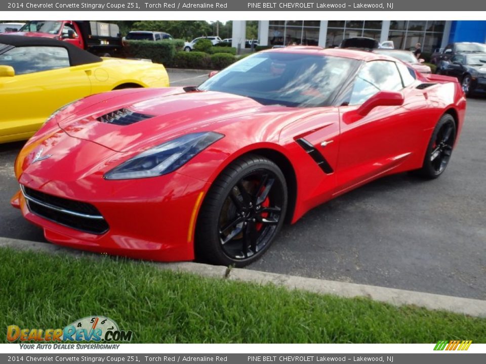 2014 Chevrolet Corvette Stingray Coupe Z51 Torch Red / Adrenaline Red Photo #1