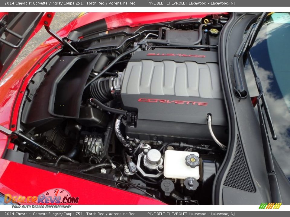2014 Chevrolet Corvette Stingray Coupe Z51 6.2 Liter DI OHV 16-Valve VVT V8 Engine Photo #10