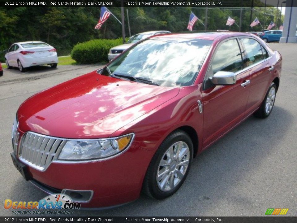 2012 Lincoln MKZ FWD Red Candy Metallic / Dark Charcoal Photo #6