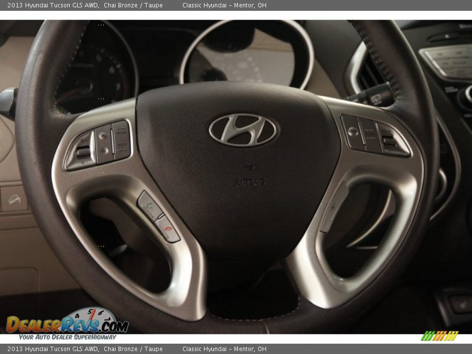 2013 Hyundai Tucson GLS AWD Chai Bronze / Taupe Photo #6