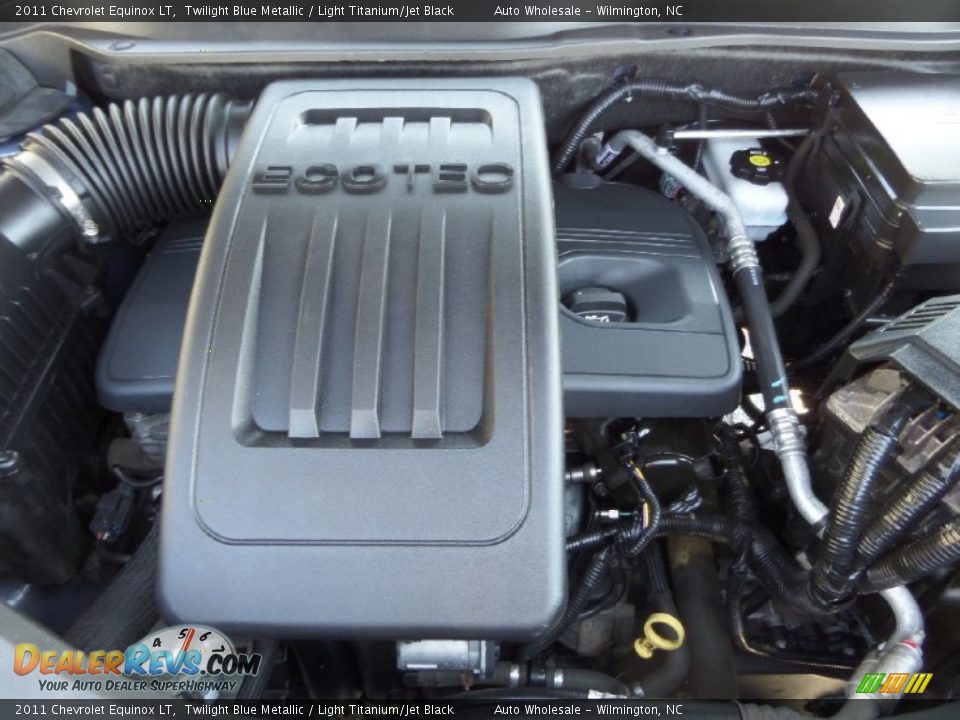 2011 Chevrolet Equinox LT Twilight Blue Metallic / Light Titanium/Jet Black Photo #6