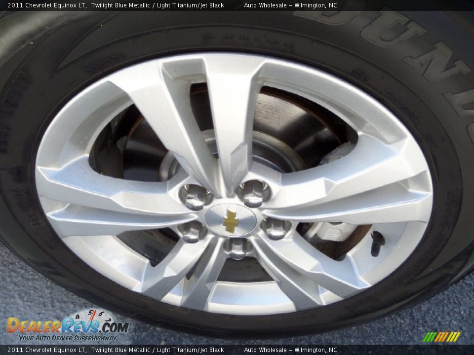 2011 Chevrolet Equinox LT Twilight Blue Metallic / Light Titanium/Jet Black Photo #7
