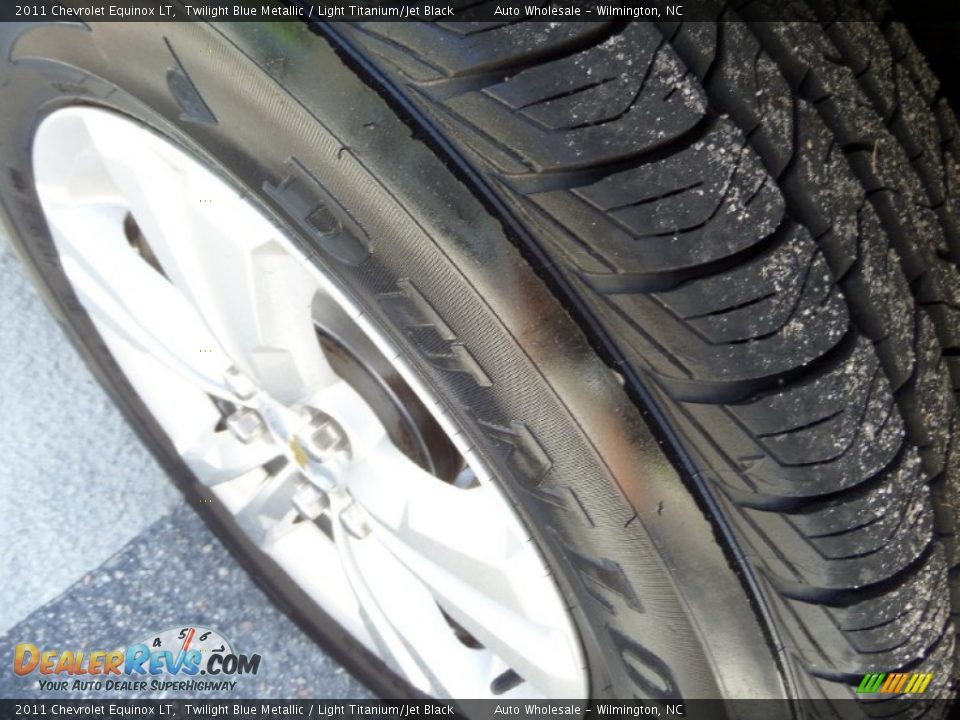 2011 Chevrolet Equinox LT Twilight Blue Metallic / Light Titanium/Jet Black Photo #8