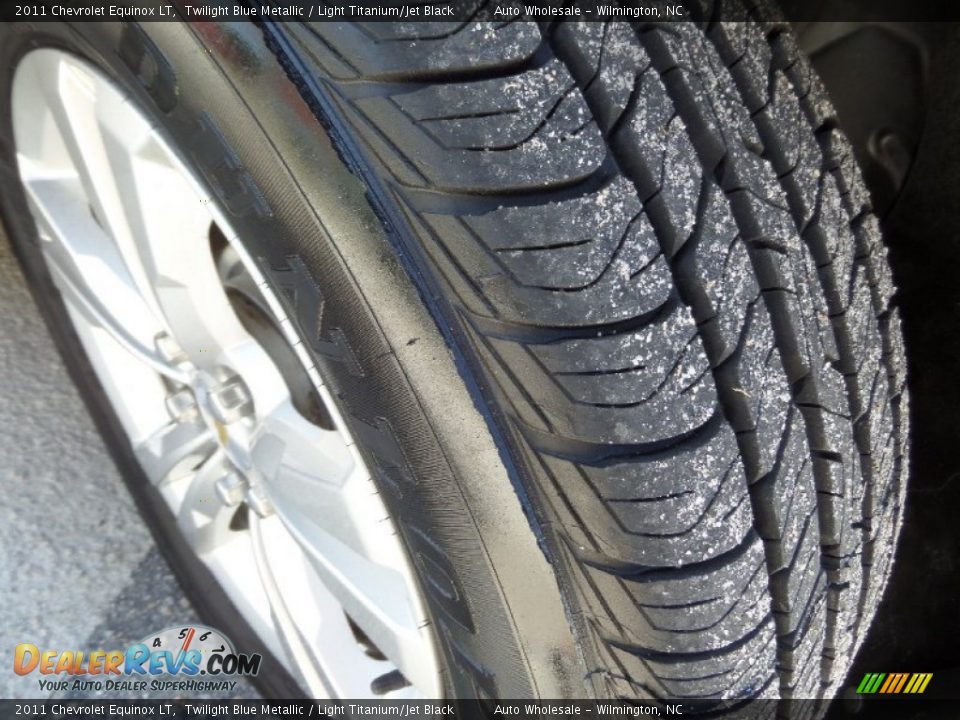 2011 Chevrolet Equinox LT Twilight Blue Metallic / Light Titanium/Jet Black Photo #9