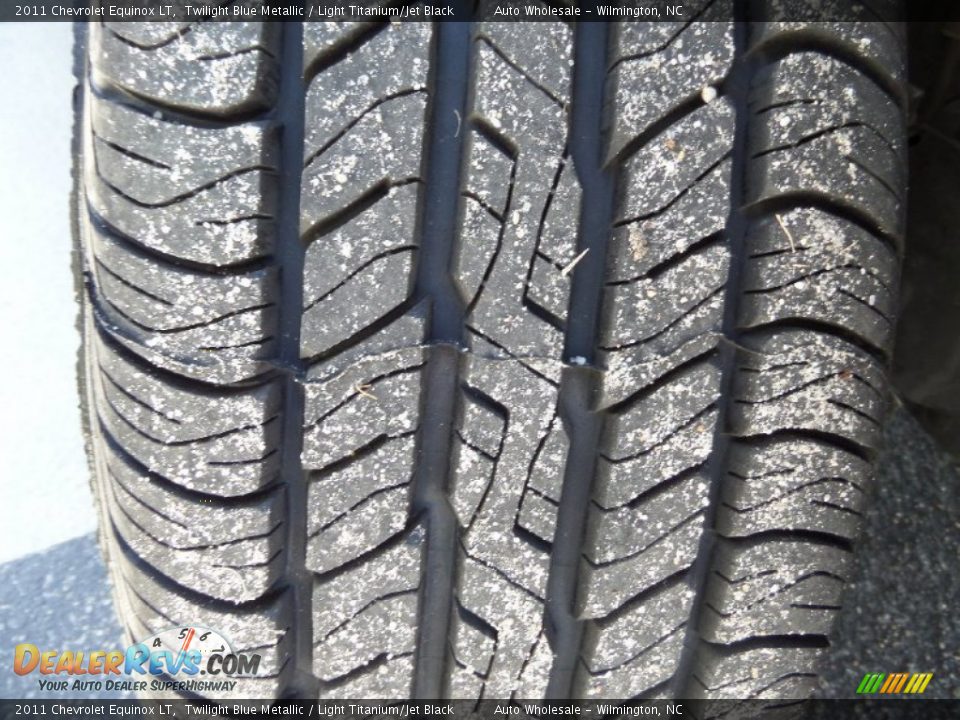 2011 Chevrolet Equinox LT Twilight Blue Metallic / Light Titanium/Jet Black Photo #10