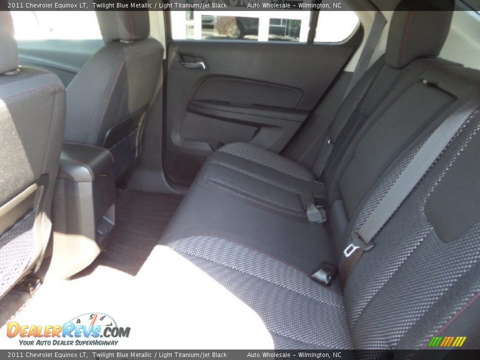 2011 Chevrolet Equinox LT Twilight Blue Metallic / Light Titanium/Jet Black Photo #12