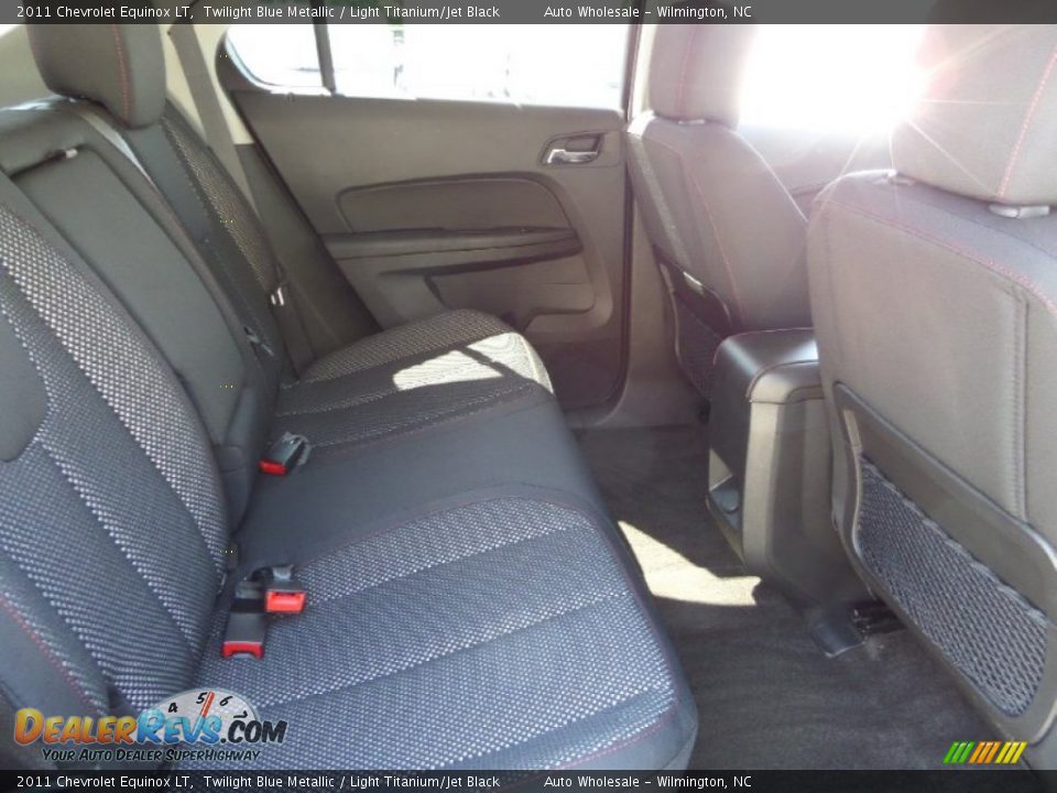 2011 Chevrolet Equinox LT Twilight Blue Metallic / Light Titanium/Jet Black Photo #14