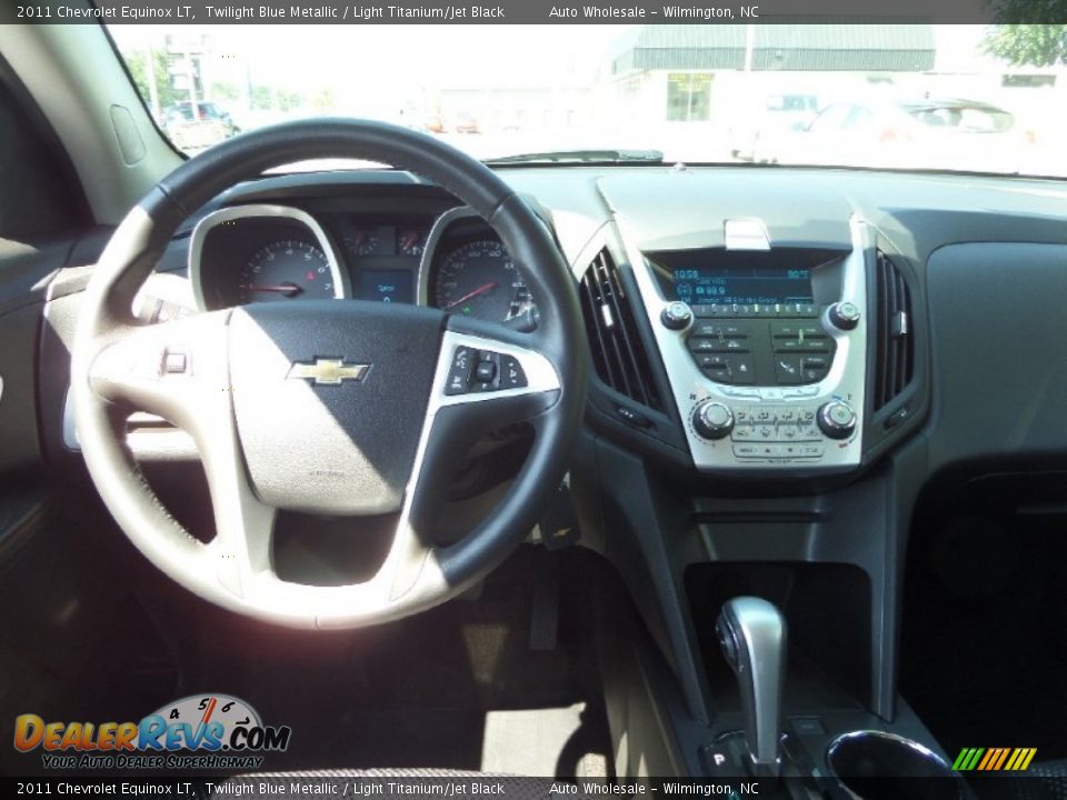 2011 Chevrolet Equinox LT Twilight Blue Metallic / Light Titanium/Jet Black Photo #15