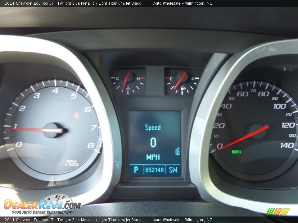 2011 Chevrolet Equinox LT Twilight Blue Metallic / Light Titanium/Jet Black Photo #16