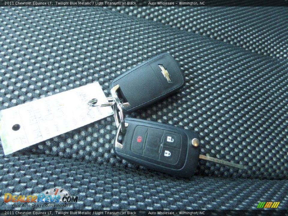 2011 Chevrolet Equinox LT Twilight Blue Metallic / Light Titanium/Jet Black Photo #20