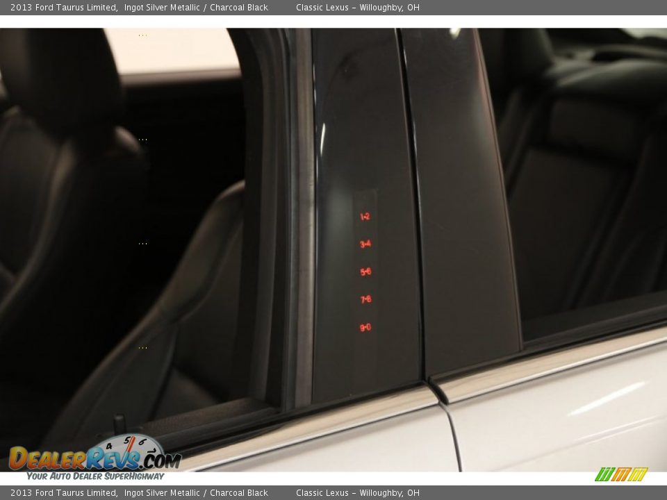 2013 Ford Taurus Limited Ingot Silver Metallic / Charcoal Black Photo #21
