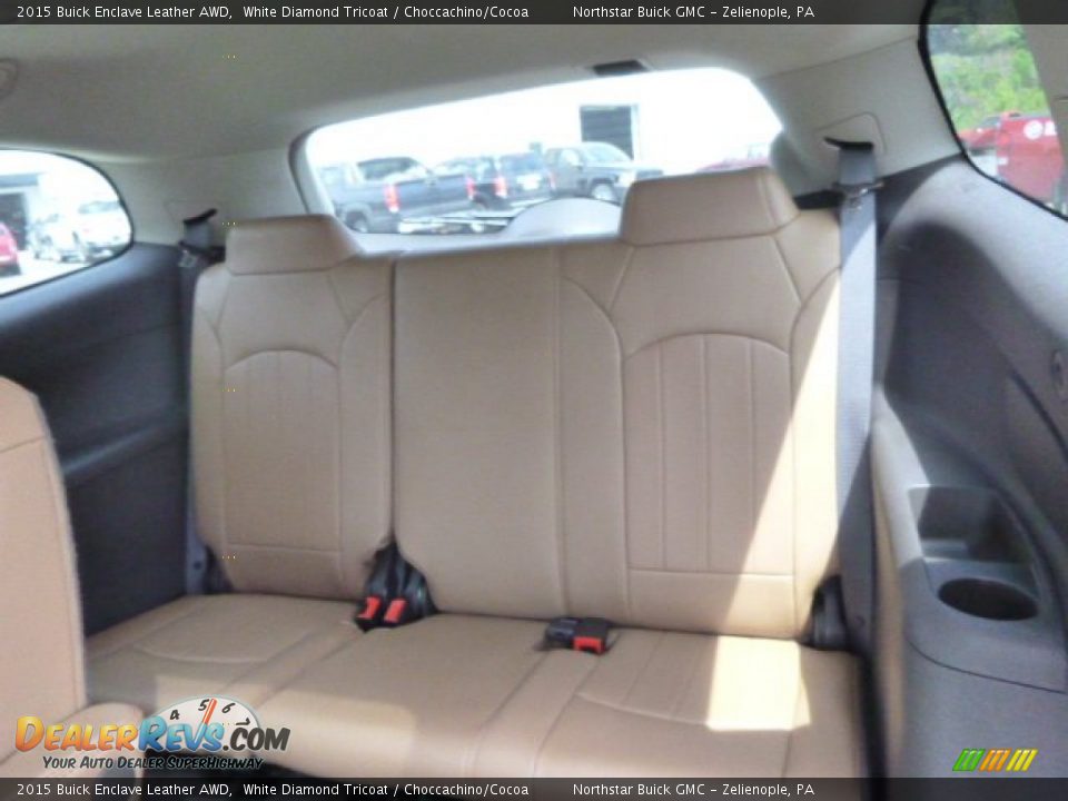 Rear Seat of 2015 Buick Enclave Leather AWD Photo #12