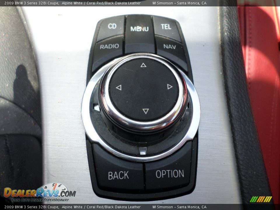 2009 BMW 3 Series 328i Coupe Alpine White / Coral Red/Black Dakota Leather Photo #11