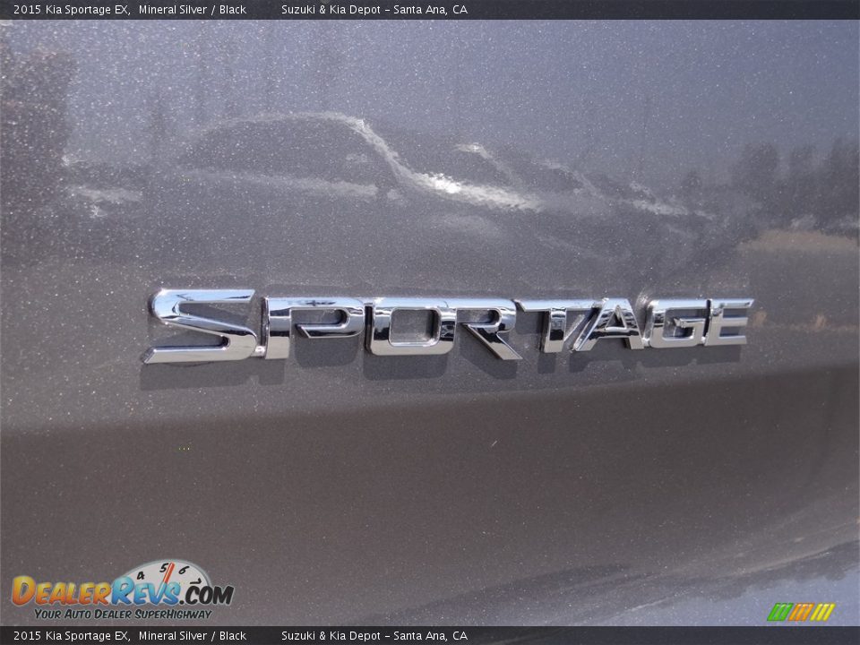 2015 Kia Sportage EX Mineral Silver / Black Photo #10