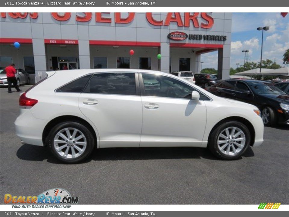 2011 Toyota Venza I4 Blizzard Pearl White / Ivory Photo #8
