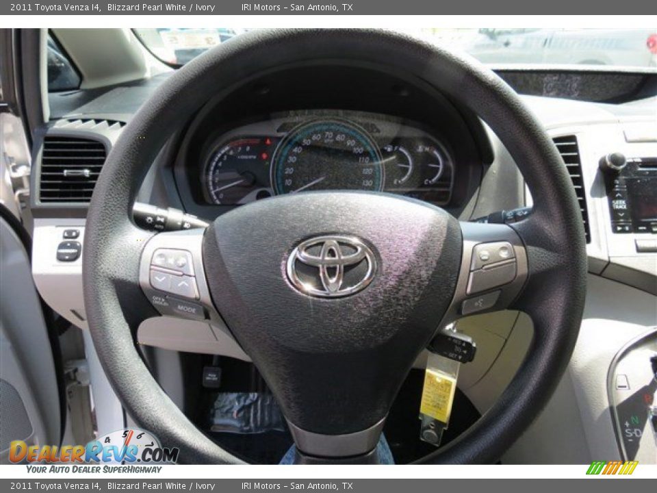 2011 Toyota Venza I4 Blizzard Pearl White / Ivory Photo #18