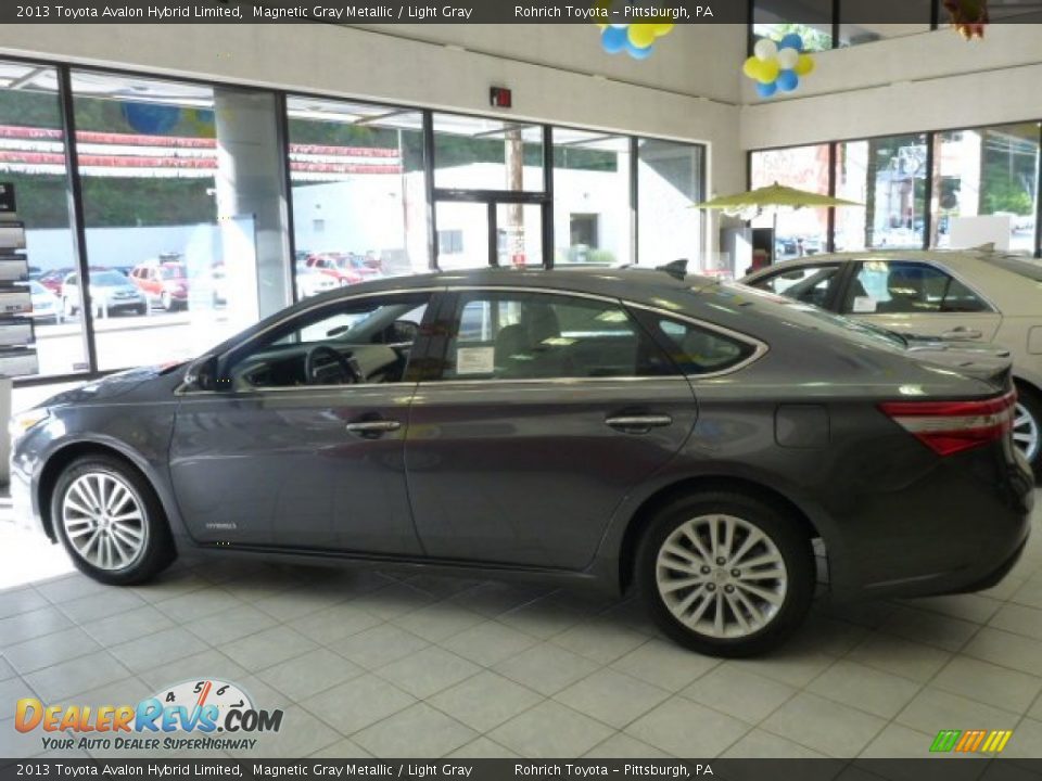 2013 Toyota Avalon Hybrid Limited Magnetic Gray Metallic / Light Gray Photo #2