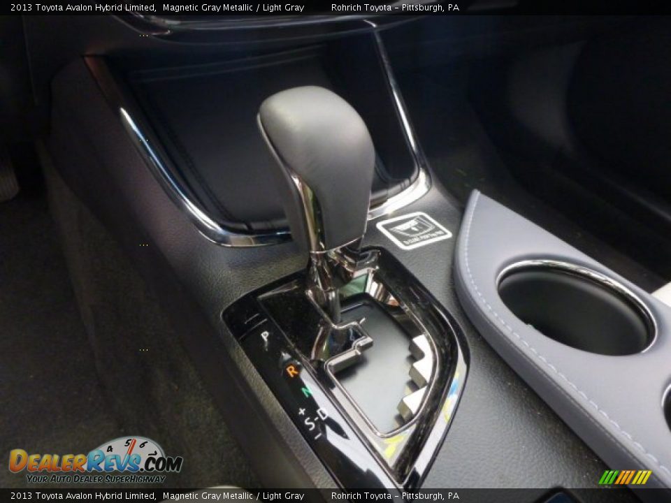 2013 Toyota Avalon Hybrid Limited Magnetic Gray Metallic / Light Gray Photo #22