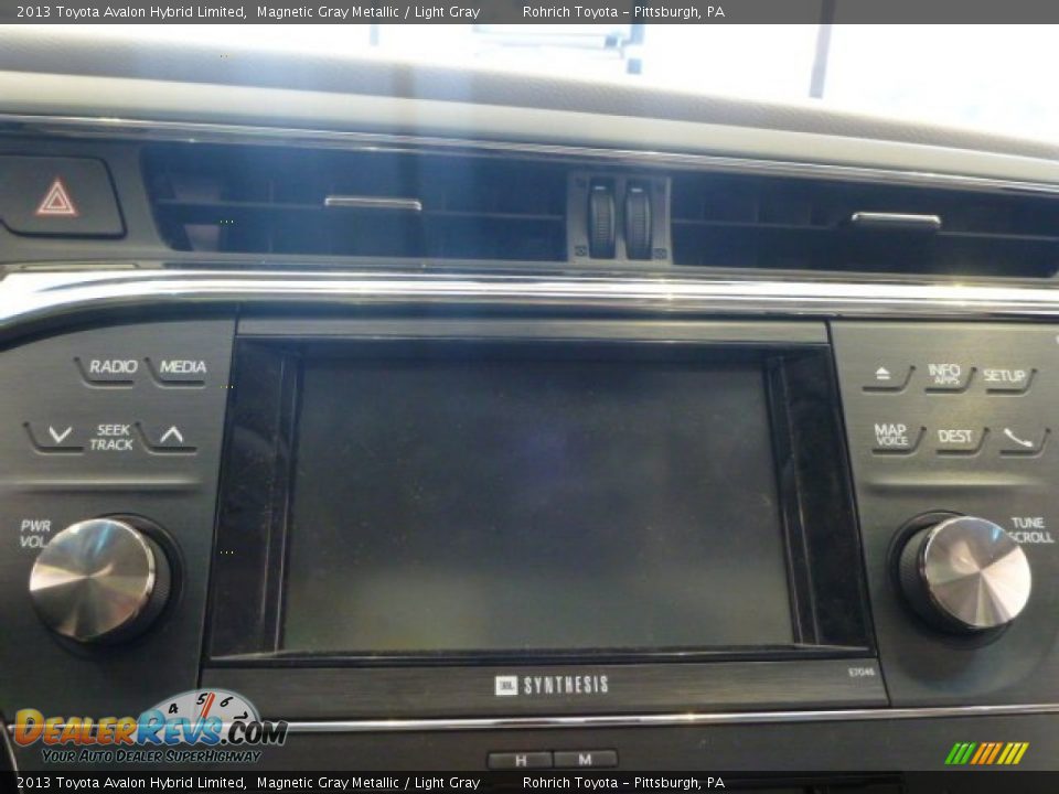 2013 Toyota Avalon Hybrid Limited Magnetic Gray Metallic / Light Gray Photo #23
