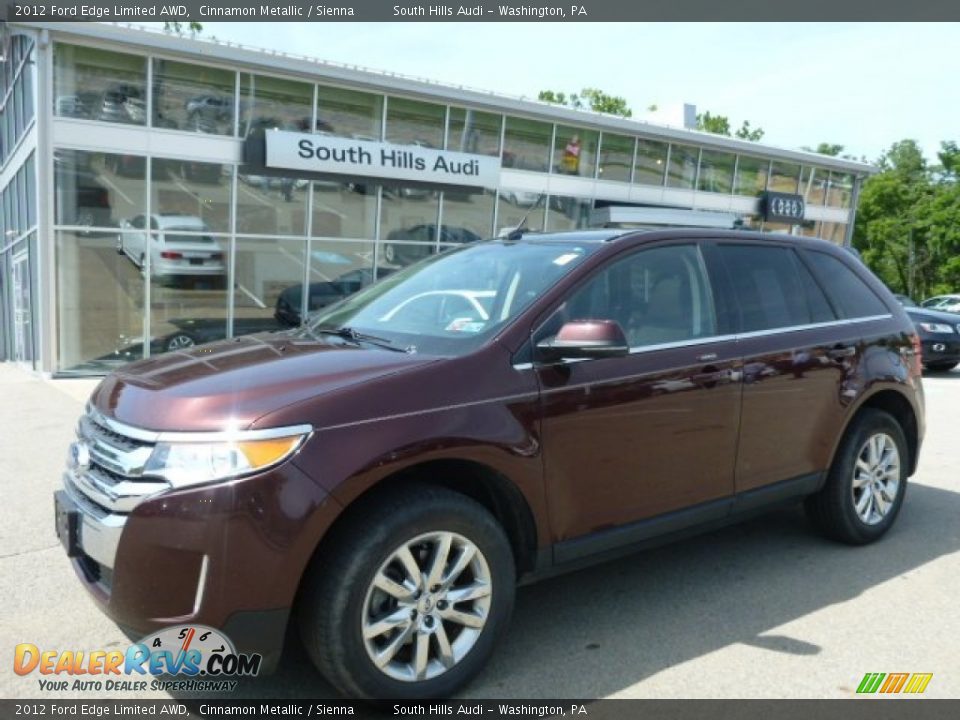 2012 Ford Edge Limited AWD Cinnamon Metallic / Sienna Photo #1