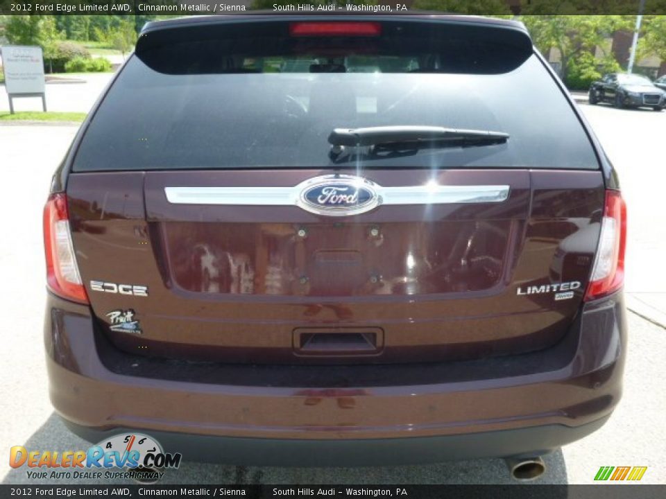 2012 Ford Edge Limited AWD Cinnamon Metallic / Sienna Photo #4