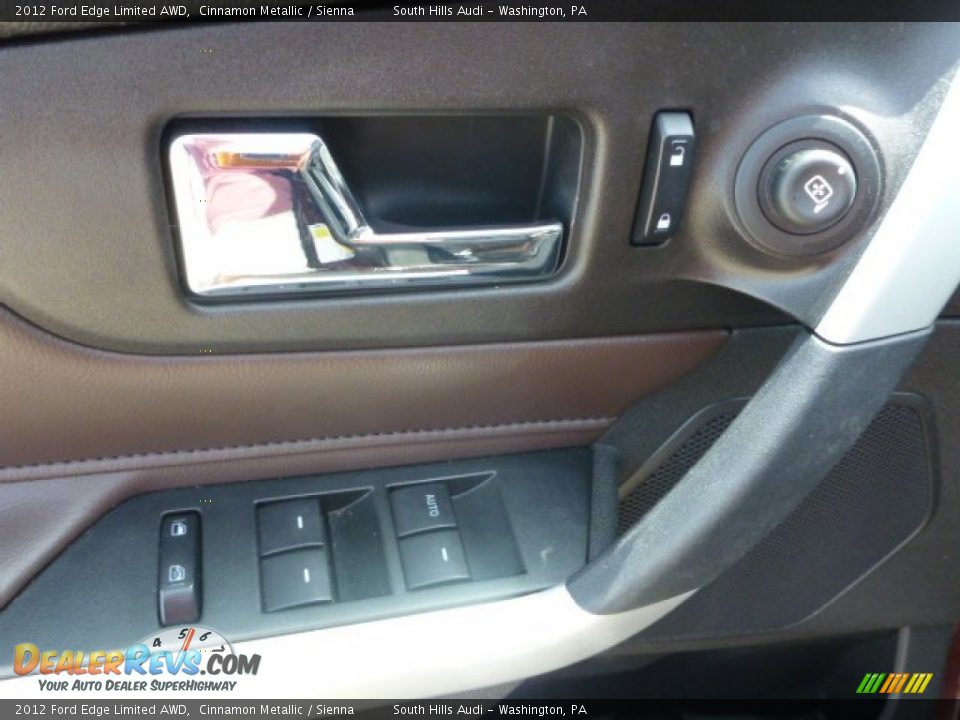 2012 Ford Edge Limited AWD Cinnamon Metallic / Sienna Photo #12