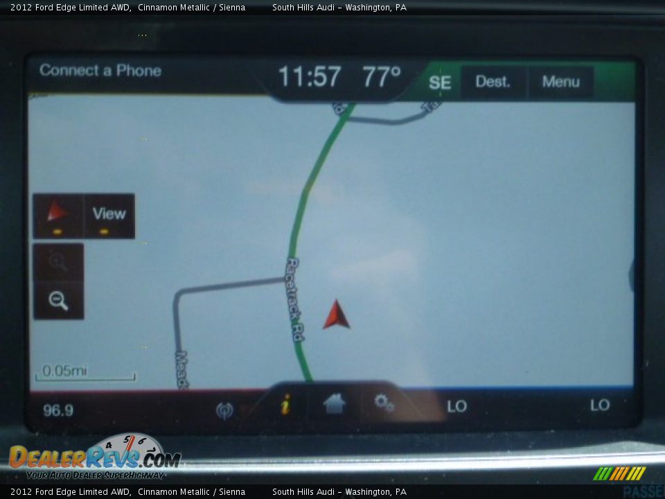 2012 Ford Edge Limited AWD Cinnamon Metallic / Sienna Photo #16