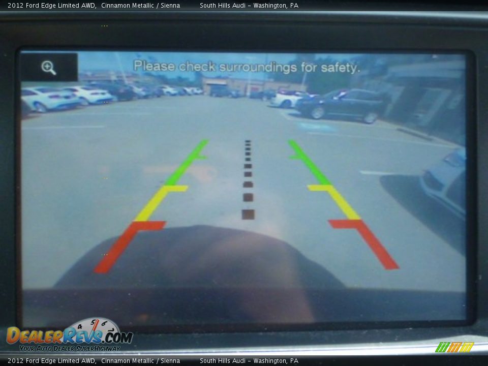 2012 Ford Edge Limited AWD Cinnamon Metallic / Sienna Photo #17