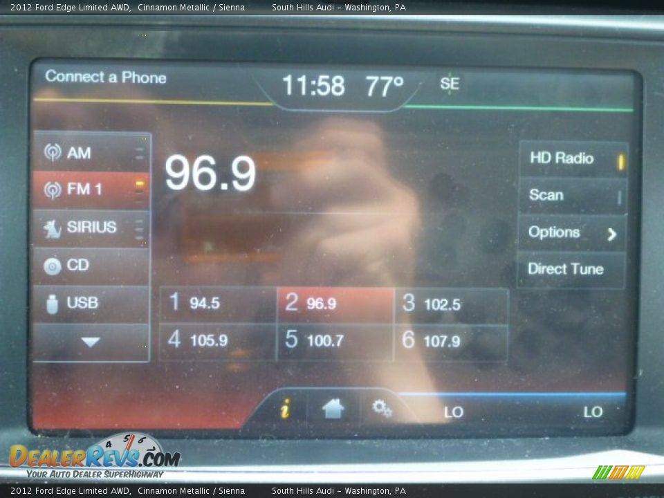 2012 Ford Edge Limited AWD Cinnamon Metallic / Sienna Photo #19