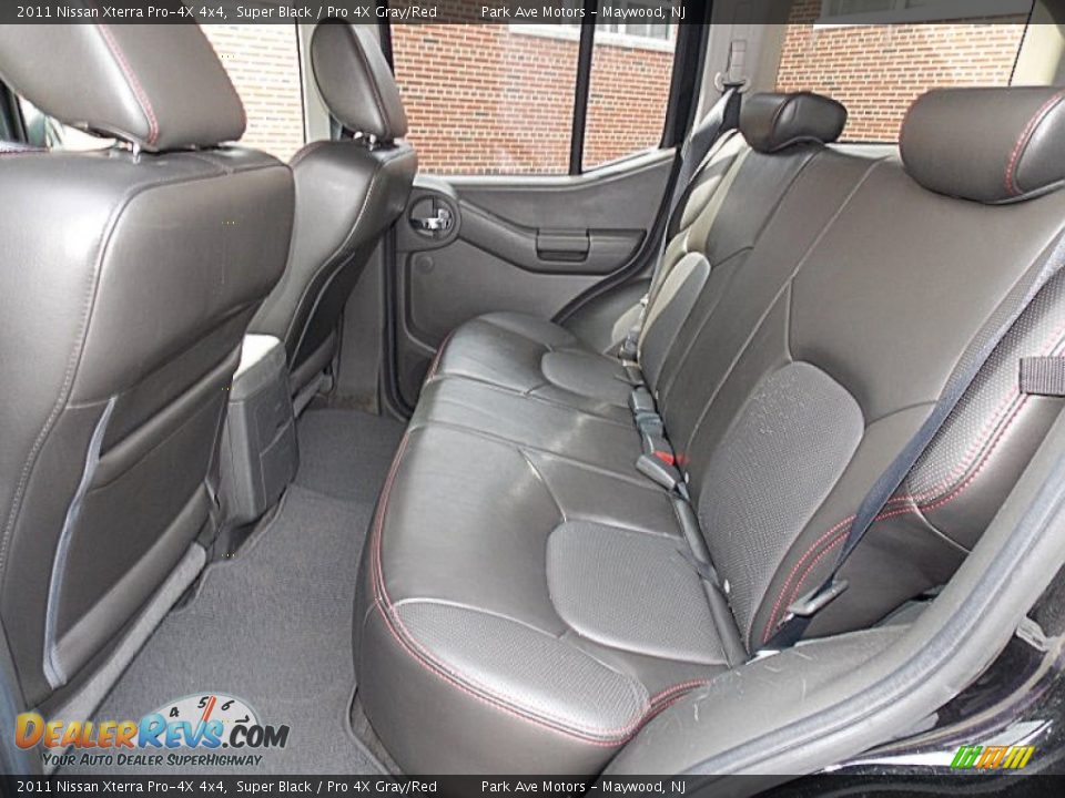 Rear Seat of 2011 Nissan Xterra Pro-4X 4x4 Photo #11