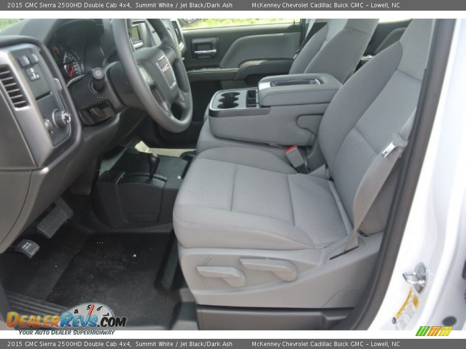 2015 GMC Sierra 2500HD Double Cab 4x4 Summit White / Jet Black/Dark Ash Photo #8