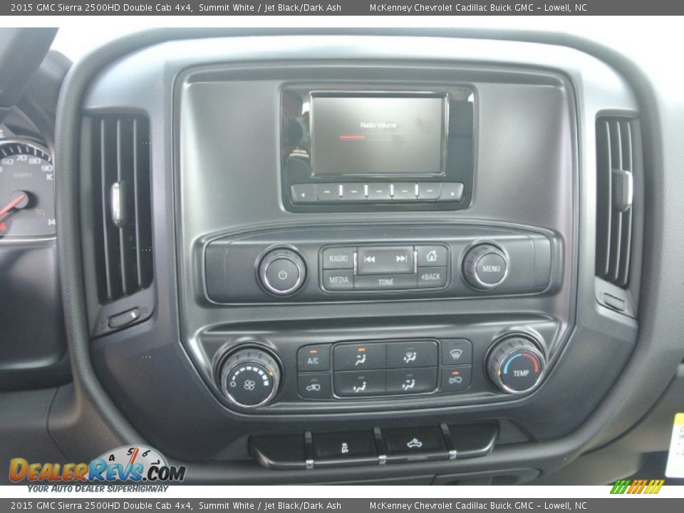 2015 GMC Sierra 2500HD Double Cab 4x4 Summit White / Jet Black/Dark Ash Photo #12