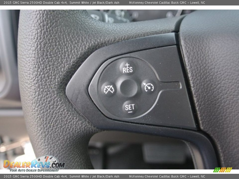 2015 GMC Sierra 2500HD Double Cab 4x4 Summit White / Jet Black/Dark Ash Photo #13