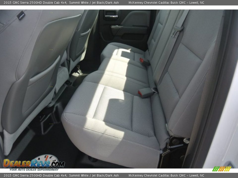 2015 GMC Sierra 2500HD Double Cab 4x4 Summit White / Jet Black/Dark Ash Photo #15