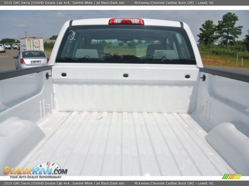 2015 GMC Sierra 2500HD Double Cab 4x4 Summit White / Jet Black/Dark Ash Photo #16