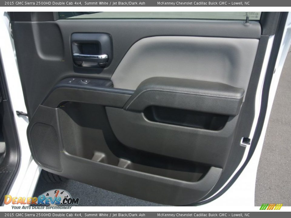 2015 GMC Sierra 2500HD Double Cab 4x4 Summit White / Jet Black/Dark Ash Photo #18