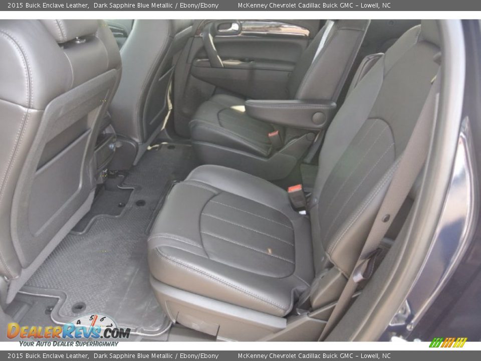 Rear Seat of 2015 Buick Enclave Leather Photo #16