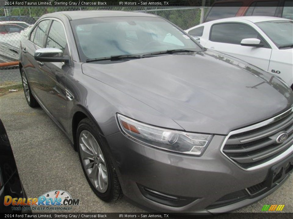 2014 Ford Taurus Limited Sterling Gray / Charcoal Black Photo #4