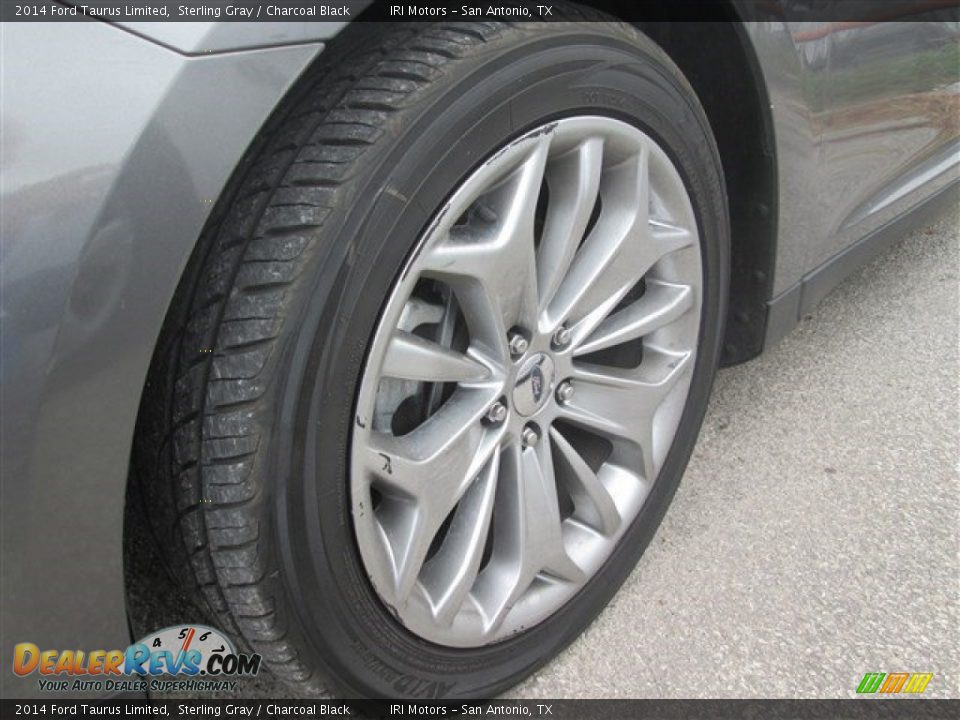 2014 Ford Taurus Limited Sterling Gray / Charcoal Black Photo #10