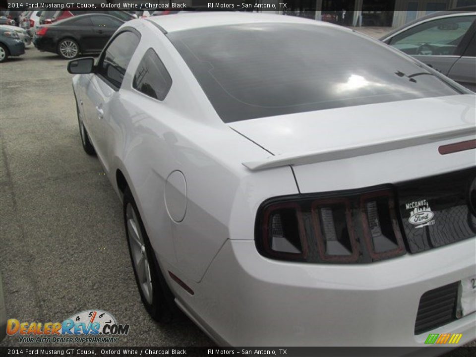 2014 Ford Mustang GT Coupe Oxford White / Charcoal Black Photo #2
