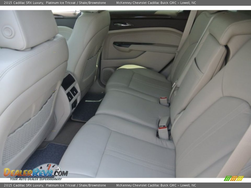 2015 Cadillac SRX Luxury Platinum Ice Tricoat / Shale/Brownstone Photo #15