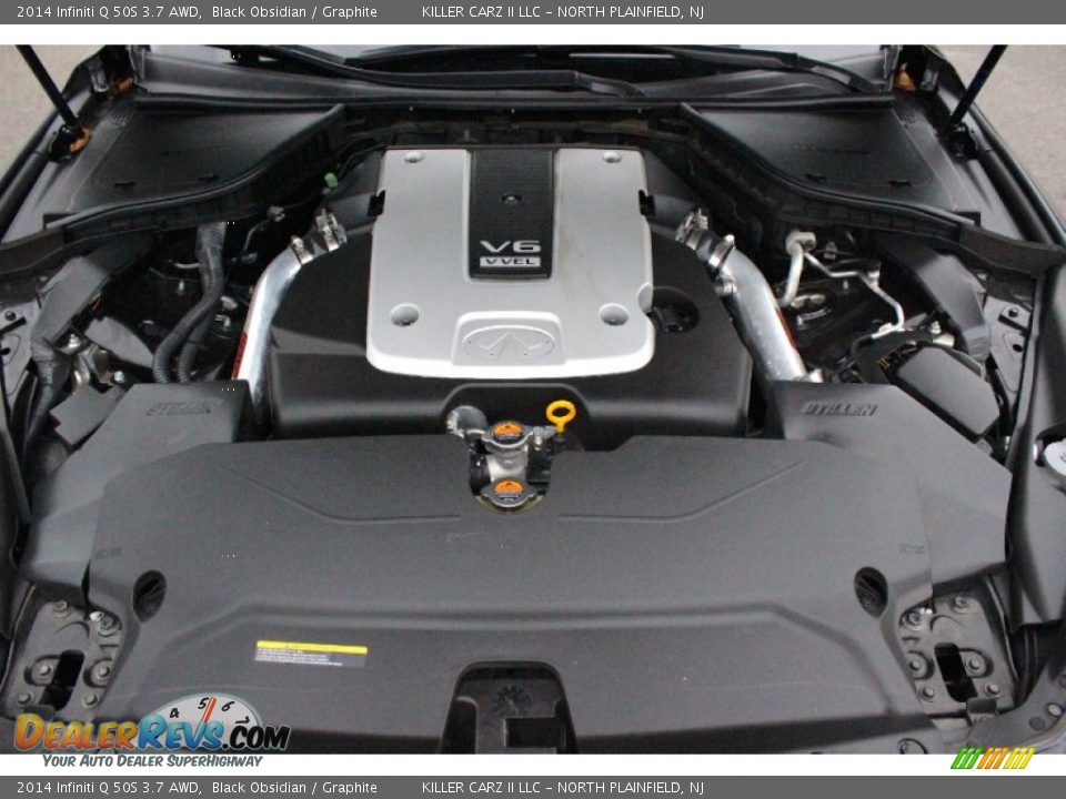 2014 Infiniti Q 50S 3.7 AWD 3.7 Liter DOHC 24-Valve CVTCS VVEL V6 Engine Photo #36