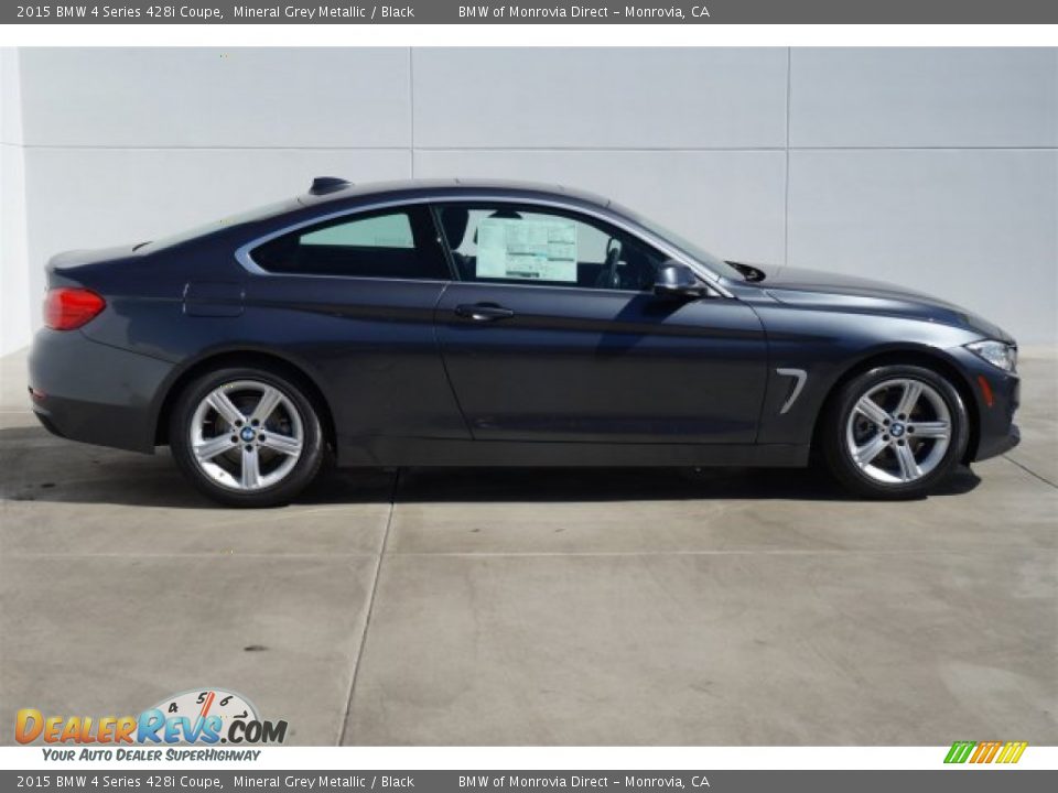 Mineral Grey Metallic 2015 BMW 4 Series 428i Coupe Photo #2